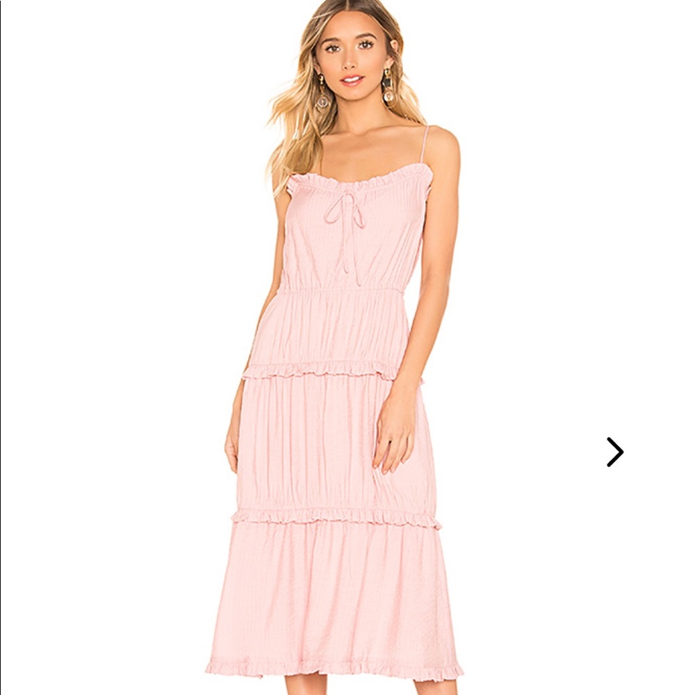Lovers and Friends Rosalie Midi Dress L NWT